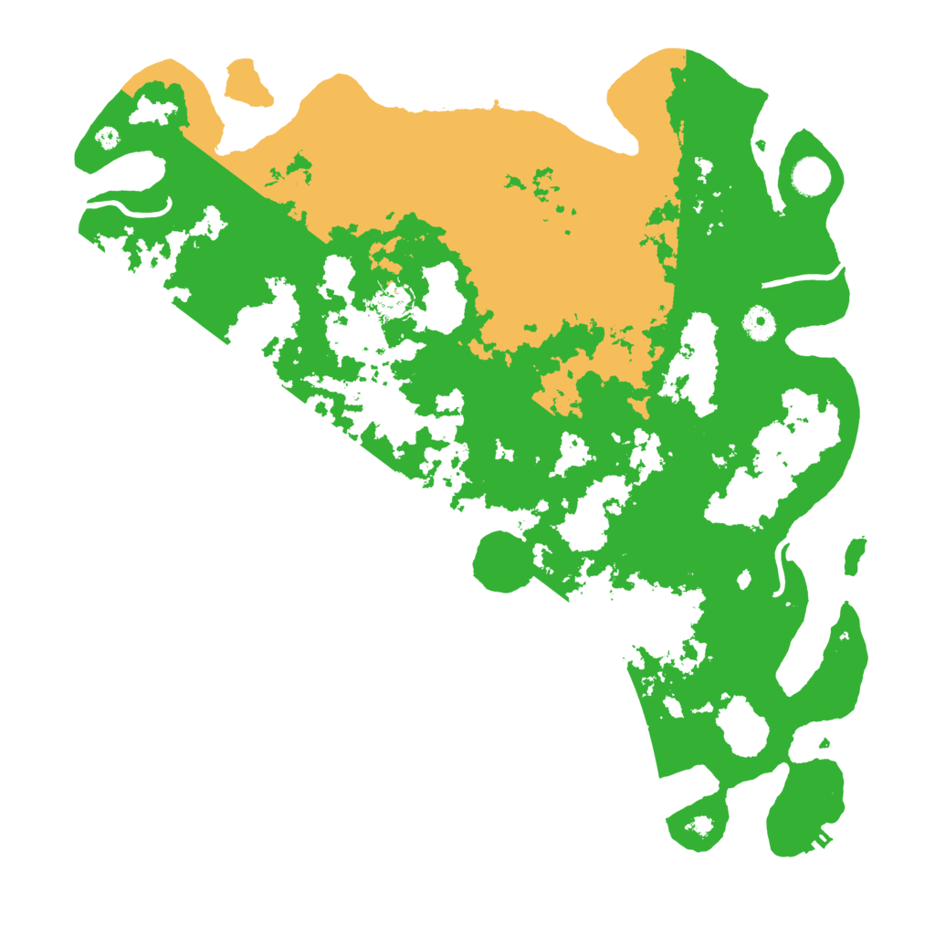 Biome Rust Map: Procedural Map, Size: 4250, Seed: 733697273