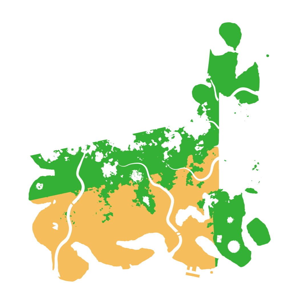 Biome Rust Map: Procedural Map, Size: 4250, Seed: 461307430