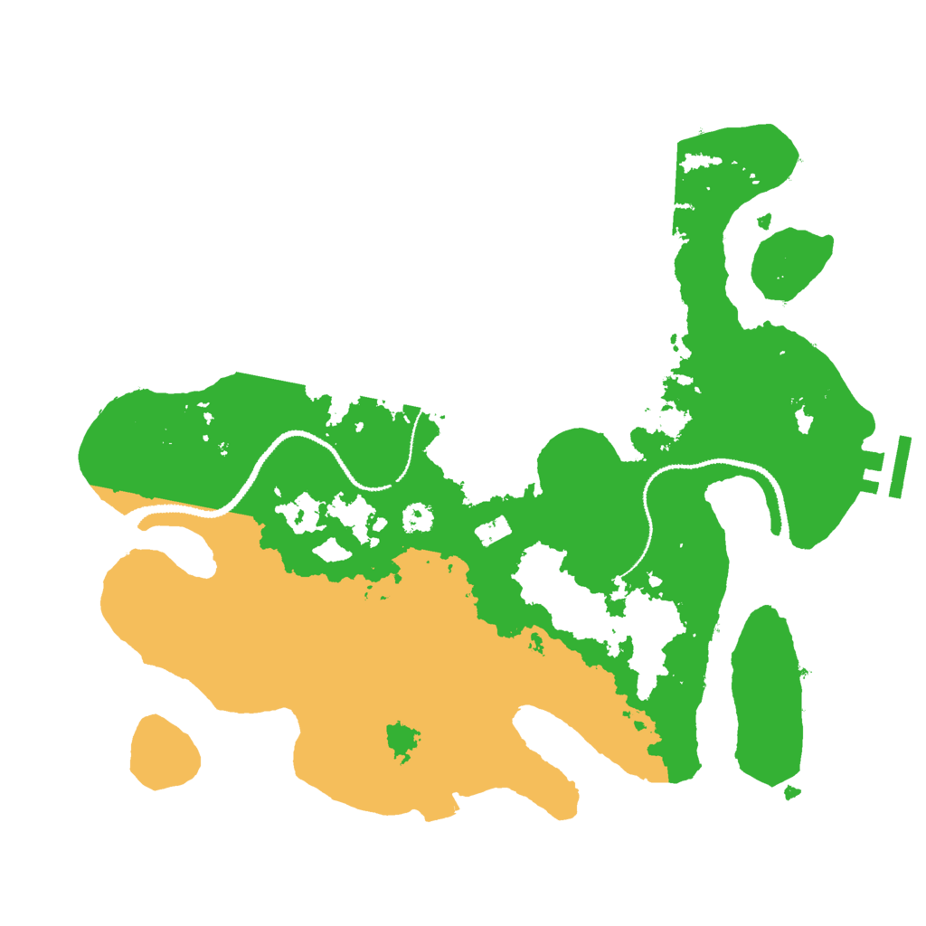 Biome Rust Map: Procedural Map, Size: 3000, Seed: 1771280928