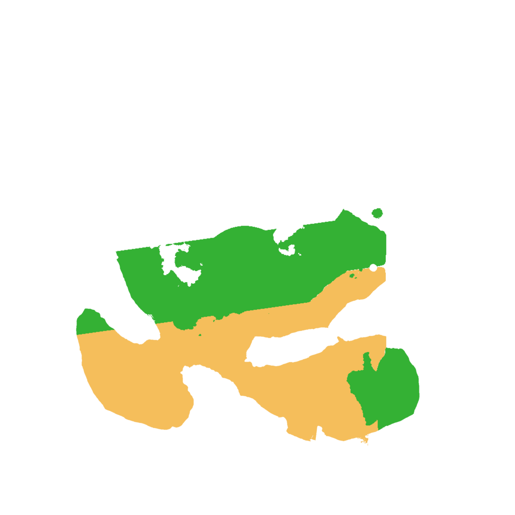 Biome Rust Map: Procedural Map, Size: 2000, Seed: 4523431