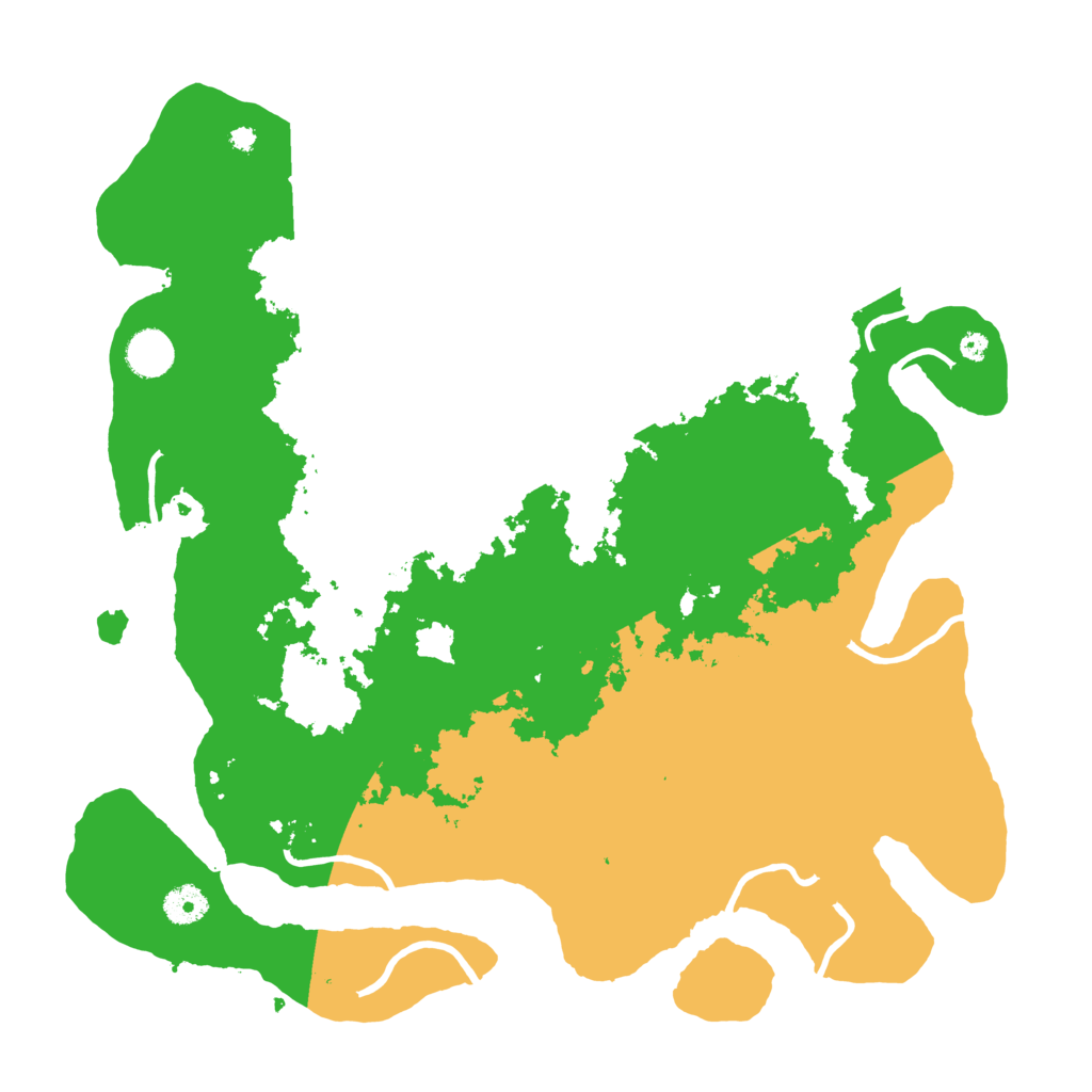 Biome Rust Map: Procedural Map, Size: 4000, Seed: 84717481