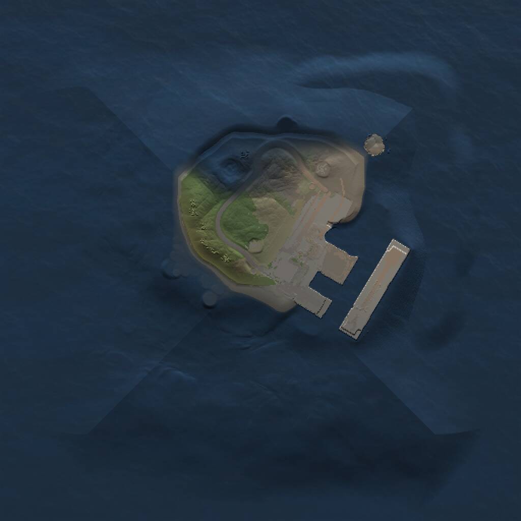 Rust Map: Procedural Map, Size: 1000, Seed: 47938017, 2 Monuments