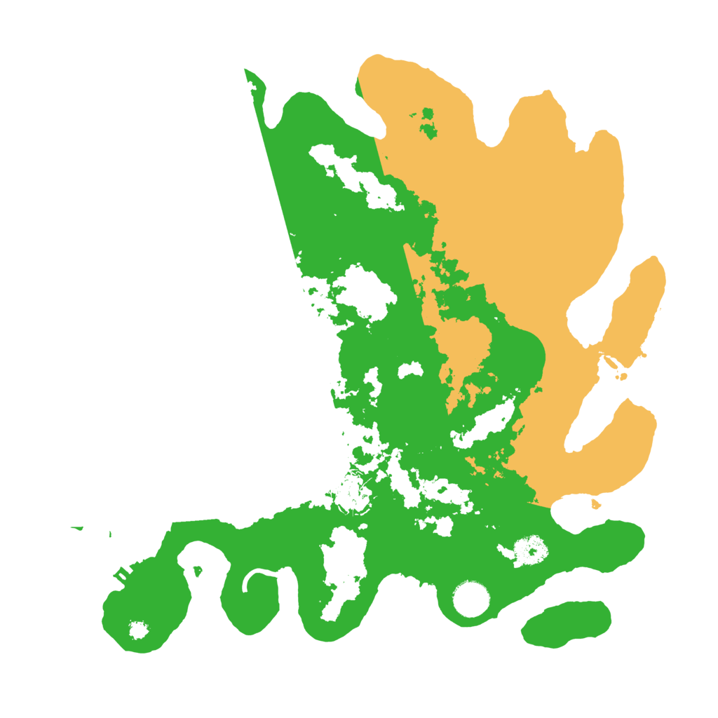 Biome Rust Map: Procedural Map, Size: 3500, Seed: 59523347