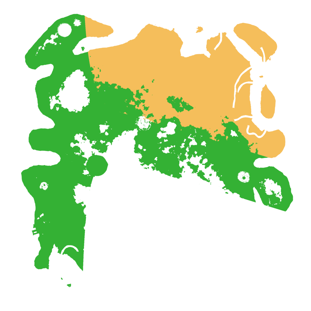 Biome Rust Map: Procedural Map, Size: 4000, Seed: 488972254