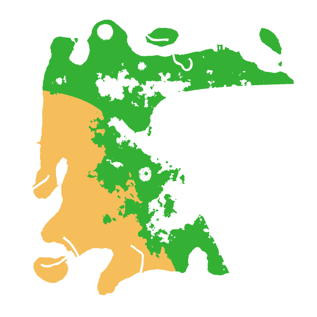 Biome Rust Map: Procedural Map, Size: 3550, Seed: 9320