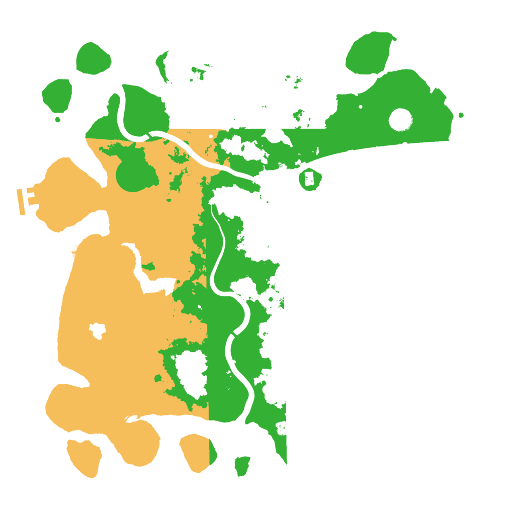 Biome Rust Map: Procedural Map, Size: 4000, Seed: 8578145