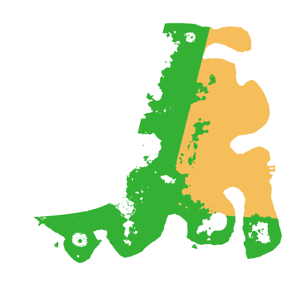Biome Rust Map: Procedural Map, Size: 3000, Seed: 25735901