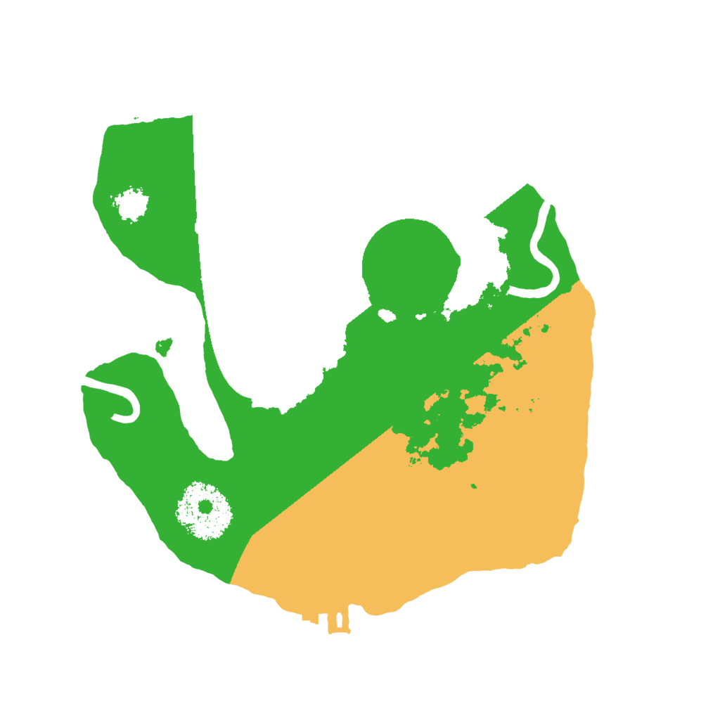 Biome Rust Map: Procedural Map, Size: 2000, Seed: 1178564780