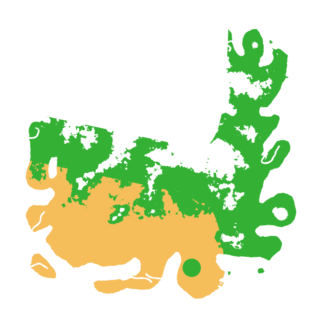 Biome Rust Map: Procedural Map, Size: 4500, Seed: 1534482875