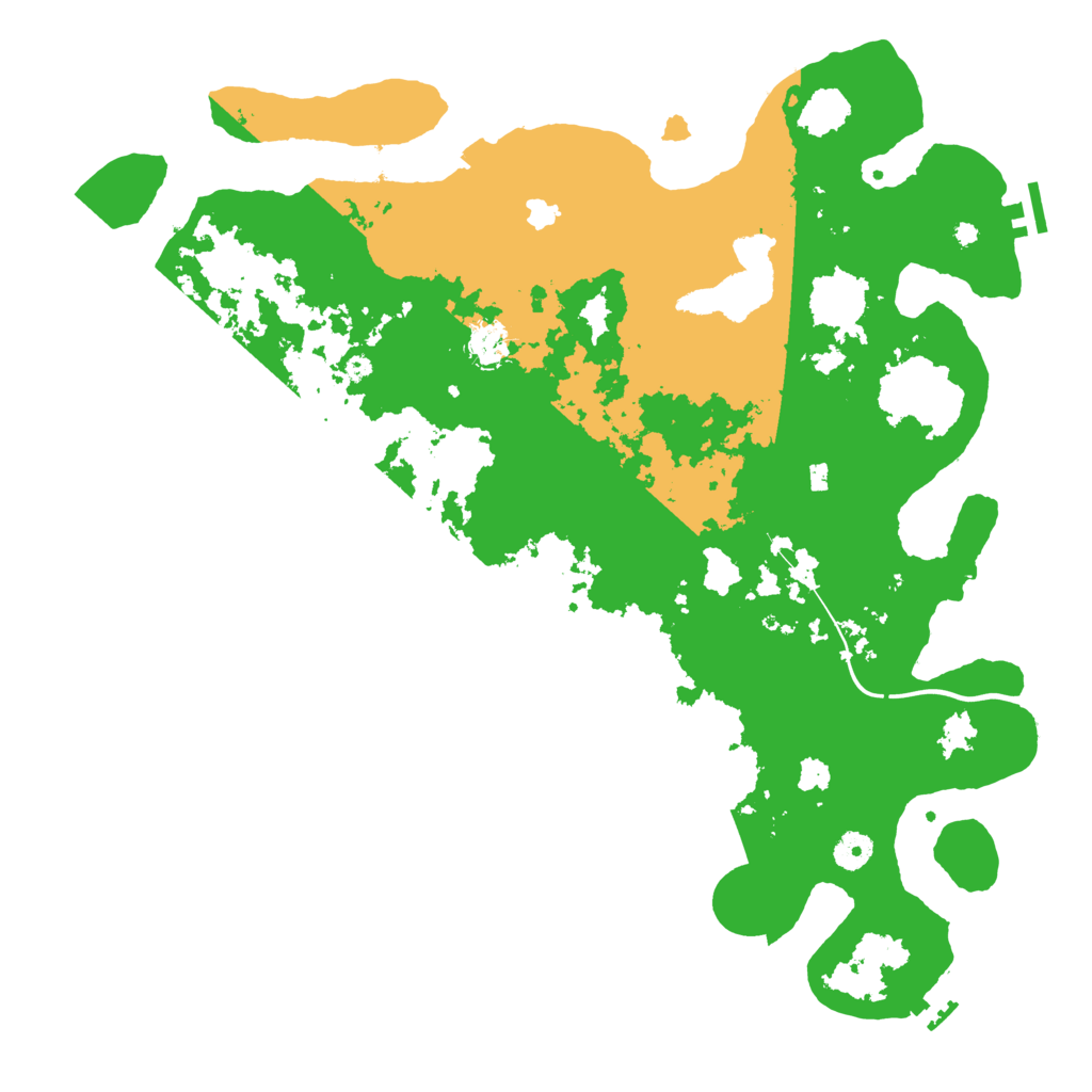 Biome Rust Map: Procedural Map, Size: 4300, Seed: 1612381420