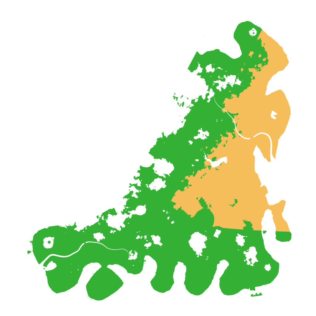 Biome Rust Map: Procedural Map, Size: 4250, Seed: 2092181075