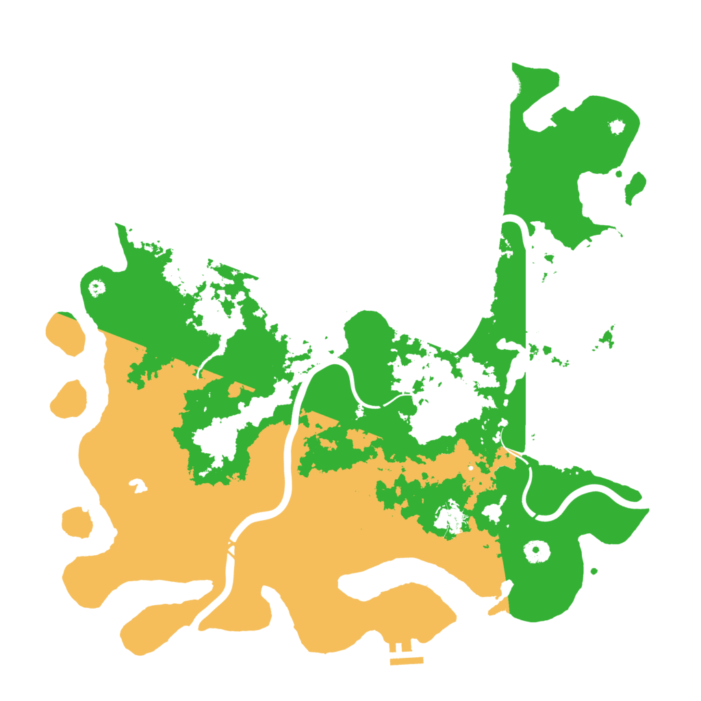Biome Rust Map: Procedural Map, Size: 4250, Seed: 55227539