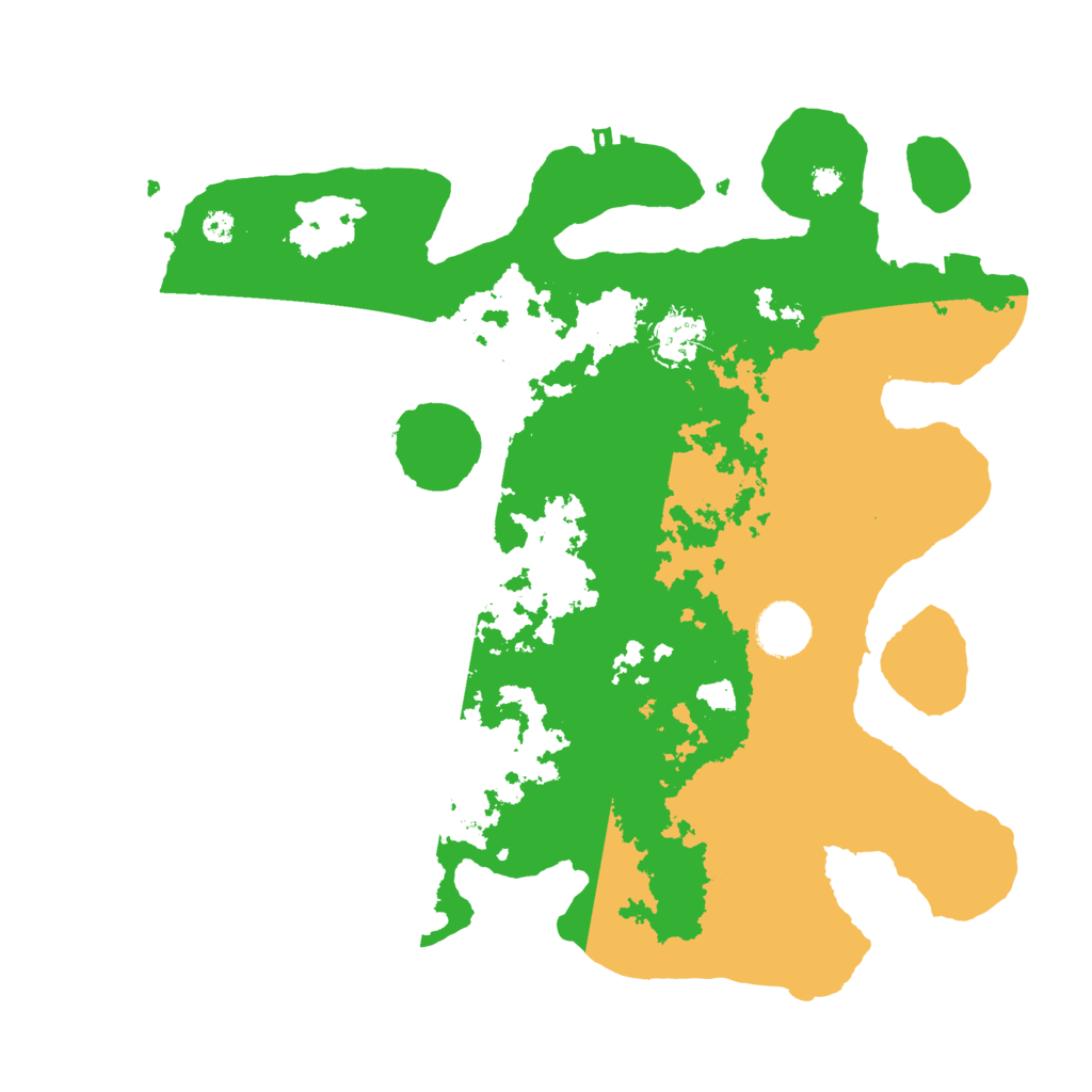 Biome Rust Map: Procedural Map, Size: 3500, Seed: 78308080