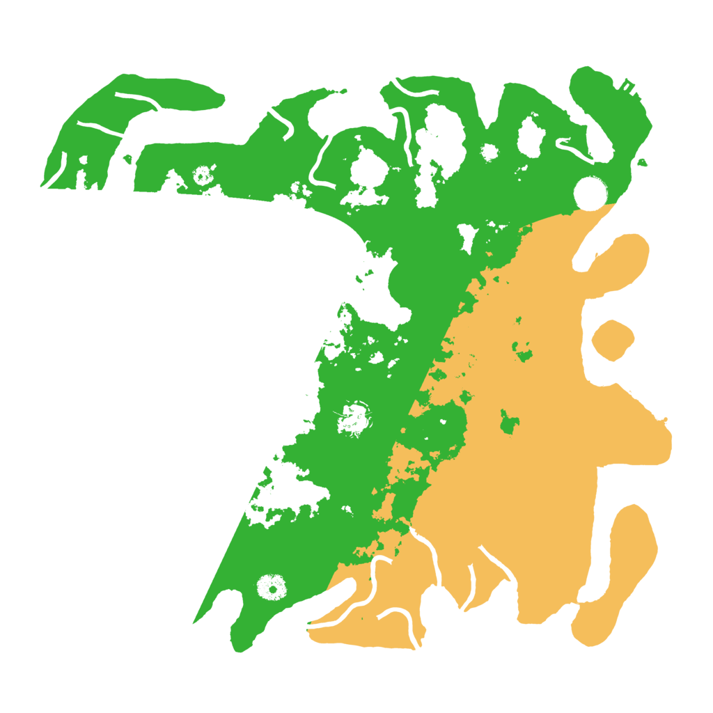 Biome Rust Map: Procedural Map, Size: 3800, Seed: 48044556