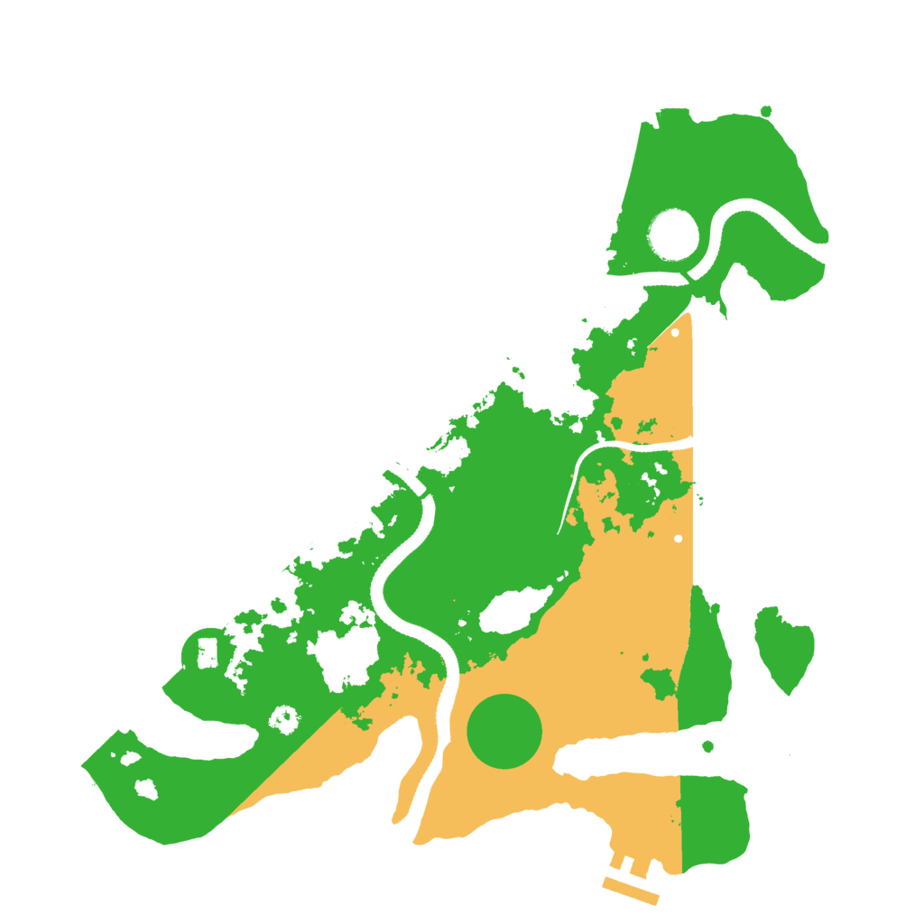 Biome Rust Map: Procedural Map, Size: 3250, Seed: 20221204