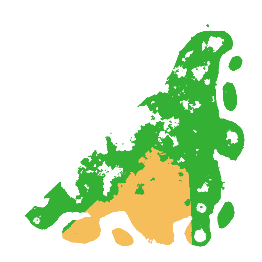Biome Rust Map: Procedural Map, Size: 4050, Seed: 1176559792