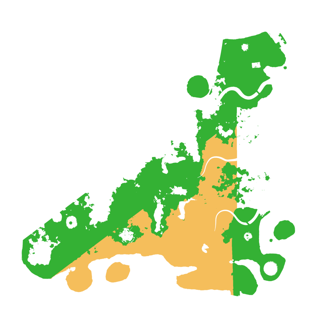 Biome Rust Map: Procedural Map, Size: 4000, Seed: 14523578