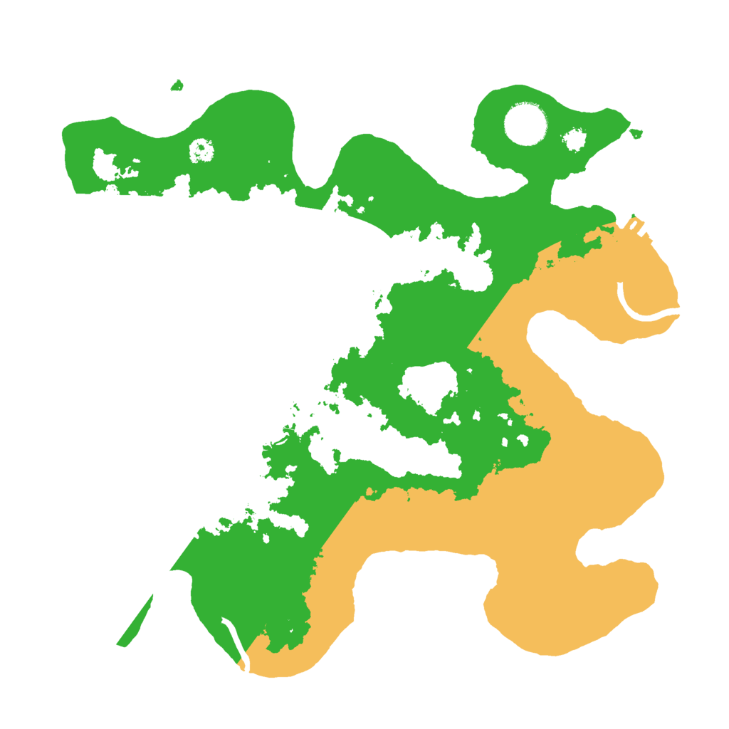 Biome Rust Map: Procedural Map, Size: 3000, Seed: 5140783