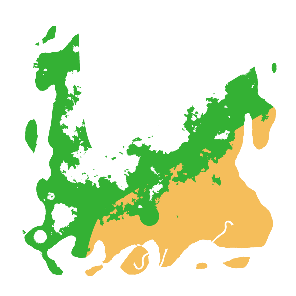 Biome Rust Map: Procedural Map, Size: 4000, Seed: 1278815023