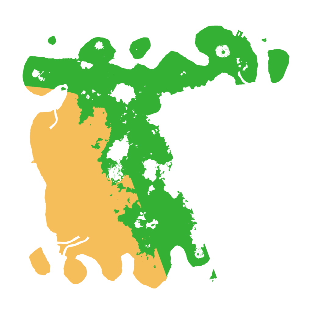 Biome Rust Map: Procedural Map, Size: 3500, Seed: 21617358