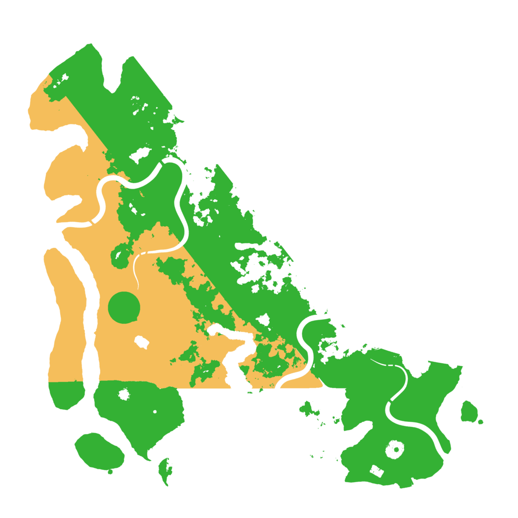 Biome Rust Map: Procedural Map, Size: 4250, Seed: 1052869781
