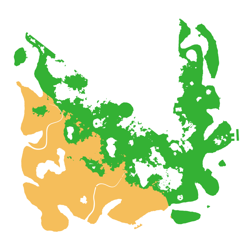 Biome Rust Map: Procedural Map, Size: 4250, Seed: 353718386