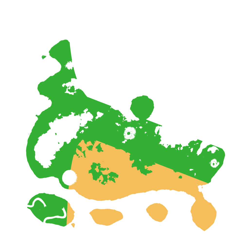 Biome Rust Map: Procedural Map, Size: 3000, Seed: 24574