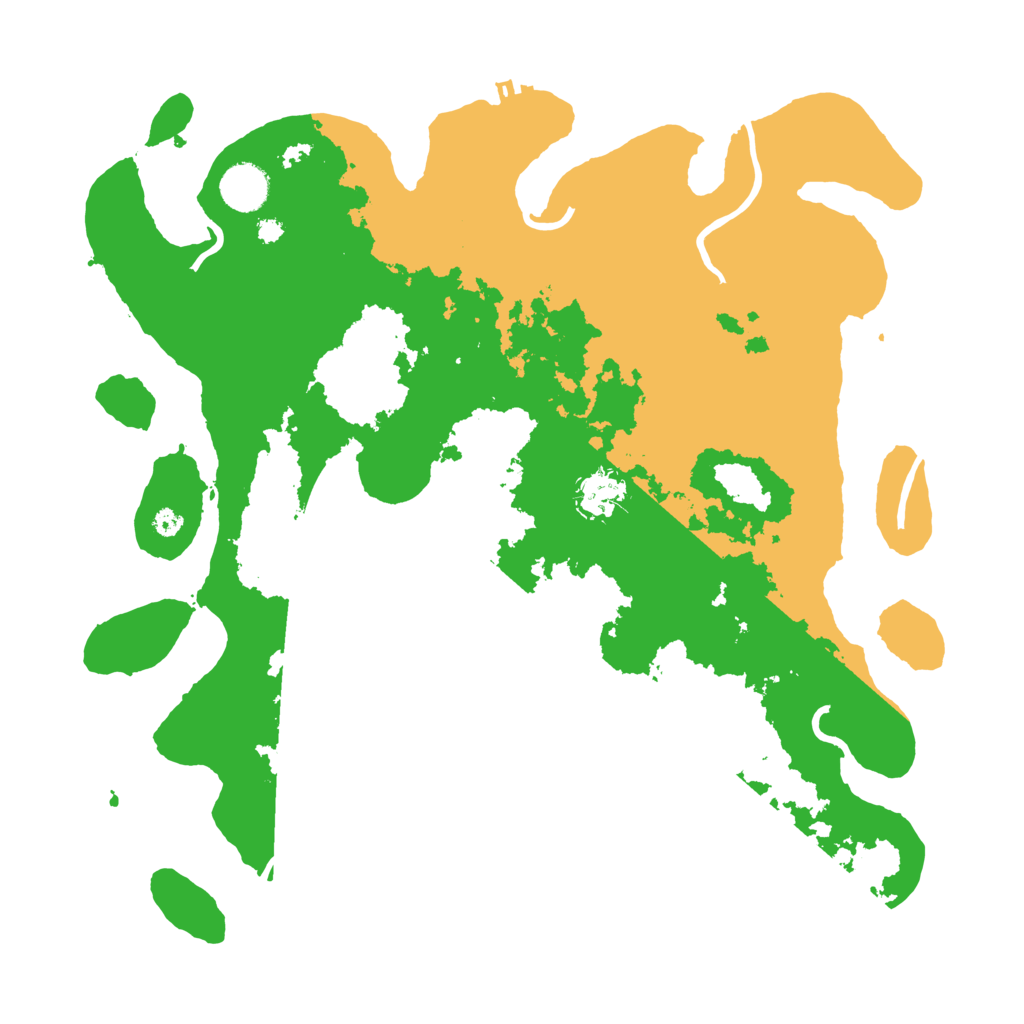 Biome Rust Map: Procedural Map, Size: 3750, Seed: 8647505