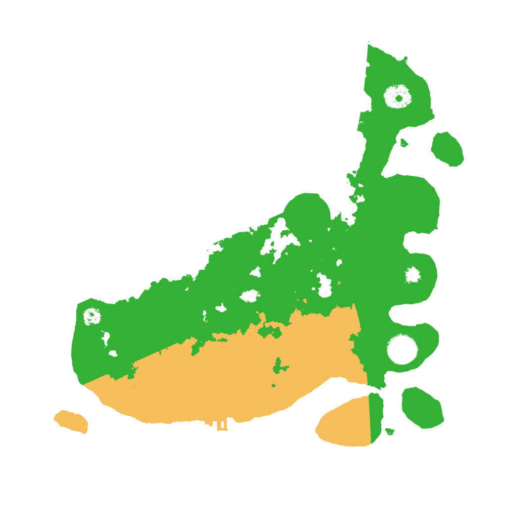Biome Rust Map: Procedural Map, Size: 3000, Seed: 12769