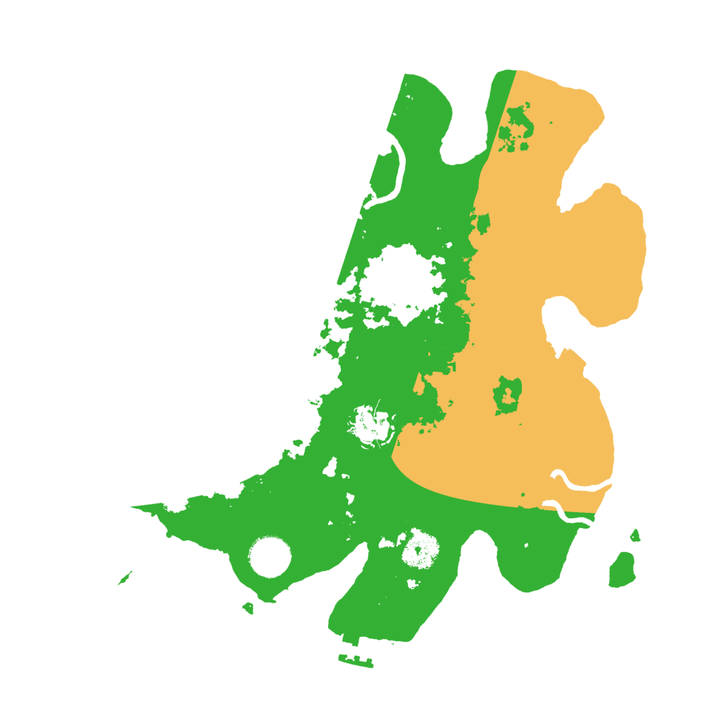 Biome Rust Map: Procedural Map, Size: 3000, Seed: 739167856