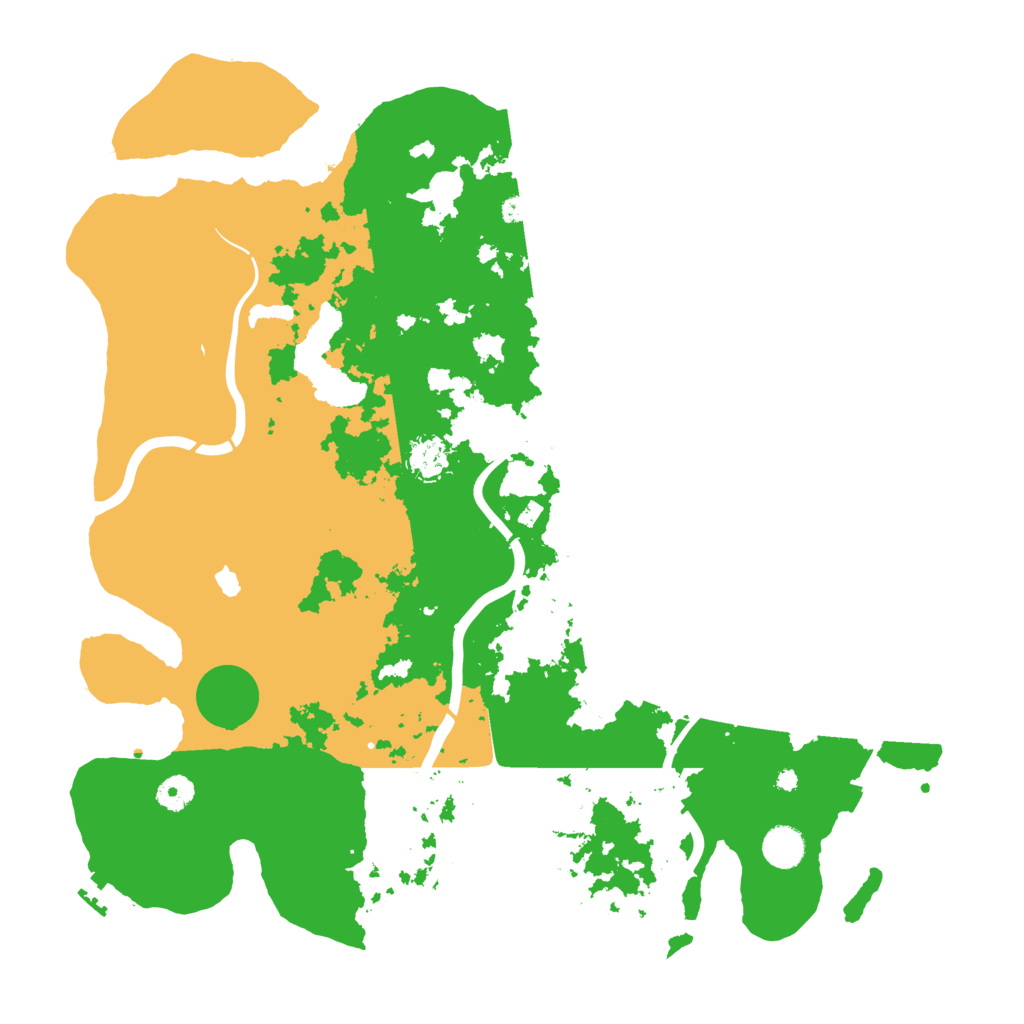 Biome Rust Map: Procedural Map, Size: 4300, Seed: 1907085886