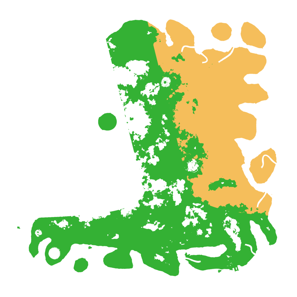 Biome Rust Map: Procedural Map, Size: 4500, Seed: 507941236