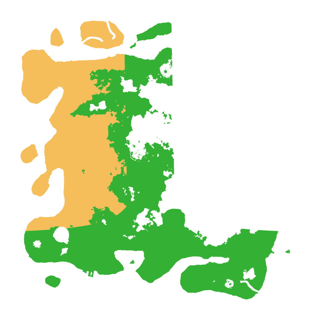 Biome Rust Map: Procedural Map, Size: 3700, Seed: 1299322648