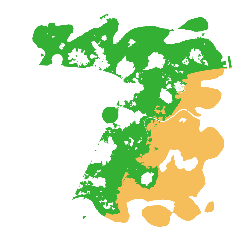 Biome Rust Map: Procedural Map, Size: 4000, Seed: 878341594