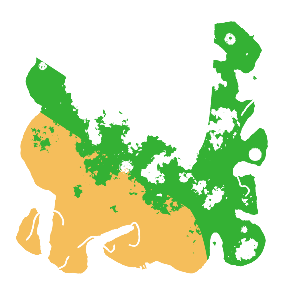 Biome Rust Map: Procedural Map, Size: 4000, Seed: 1054604085
