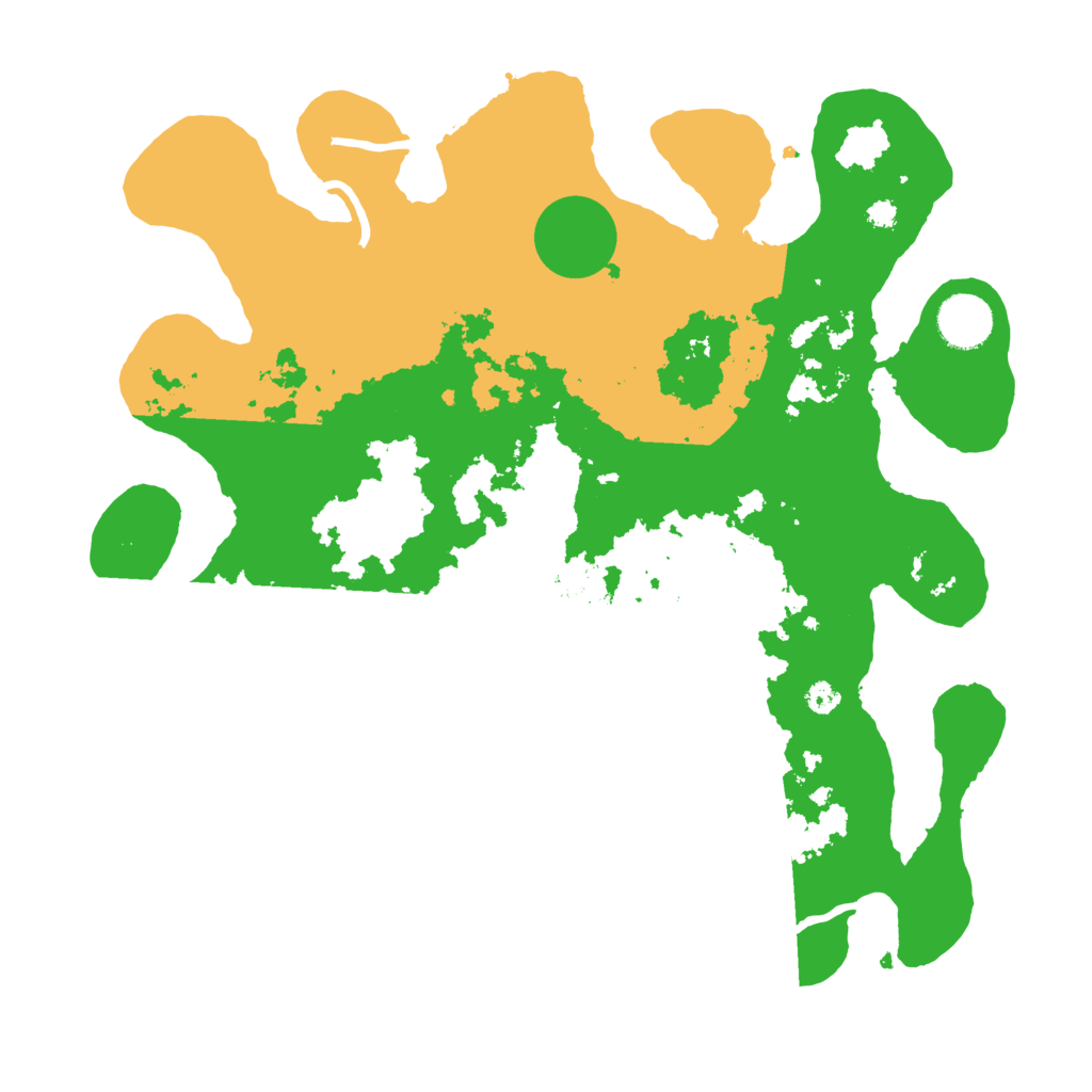 Biome Rust Map: Procedural Map, Size: 3500, Seed: 68484903
