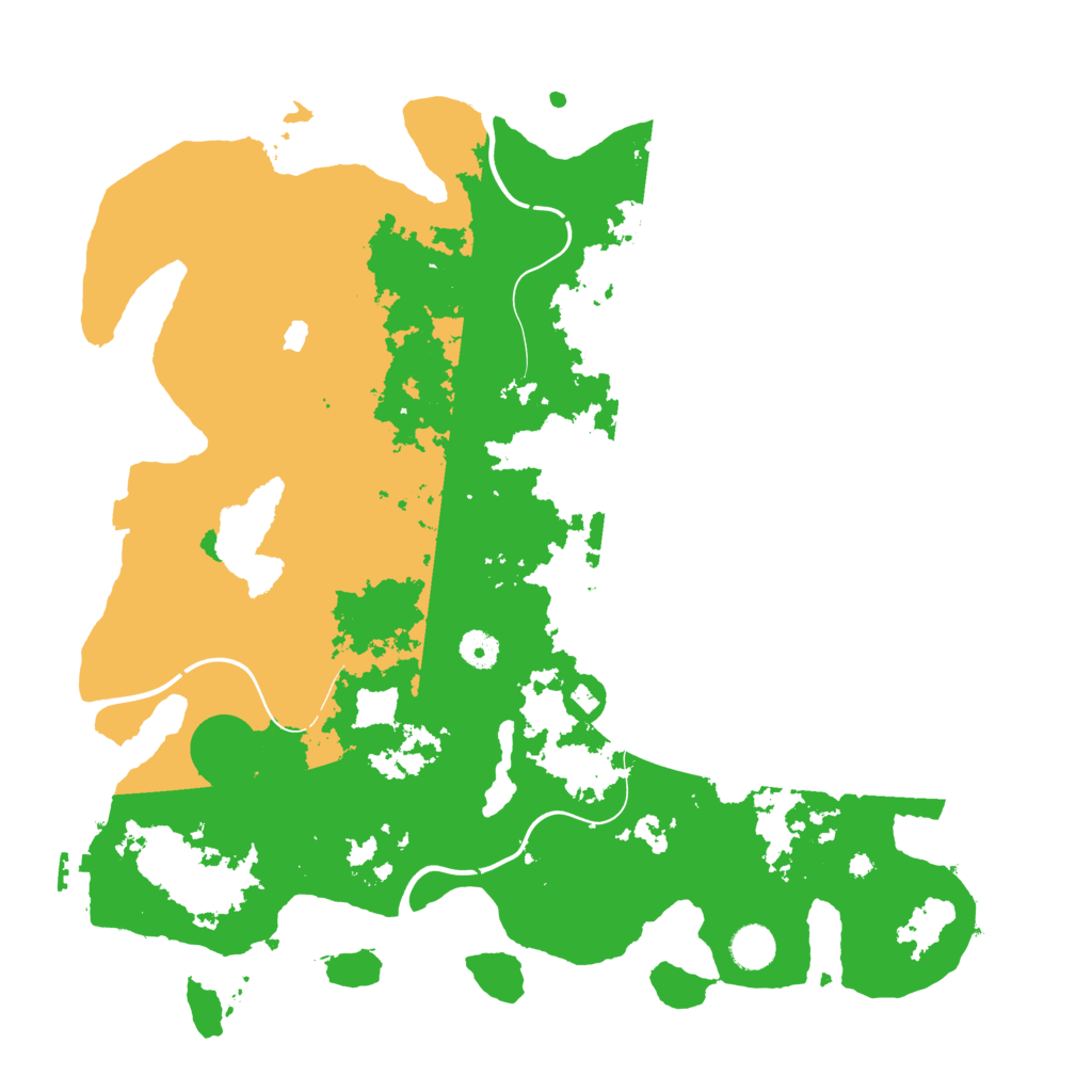 Biome Rust Map: Procedural Map, Size: 4250, Seed: 876681241
