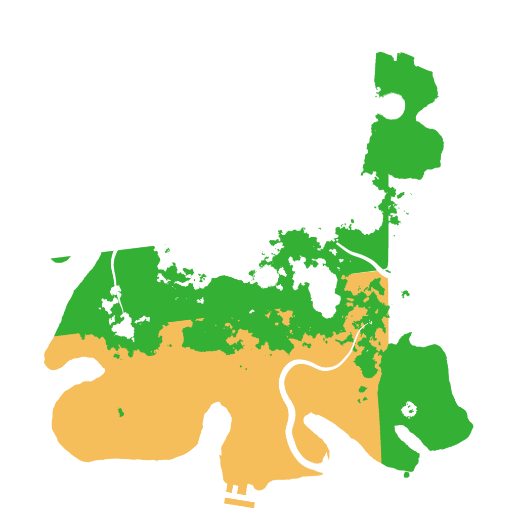 Biome Rust Map: Procedural Map, Size: 3459, Seed: 34653462