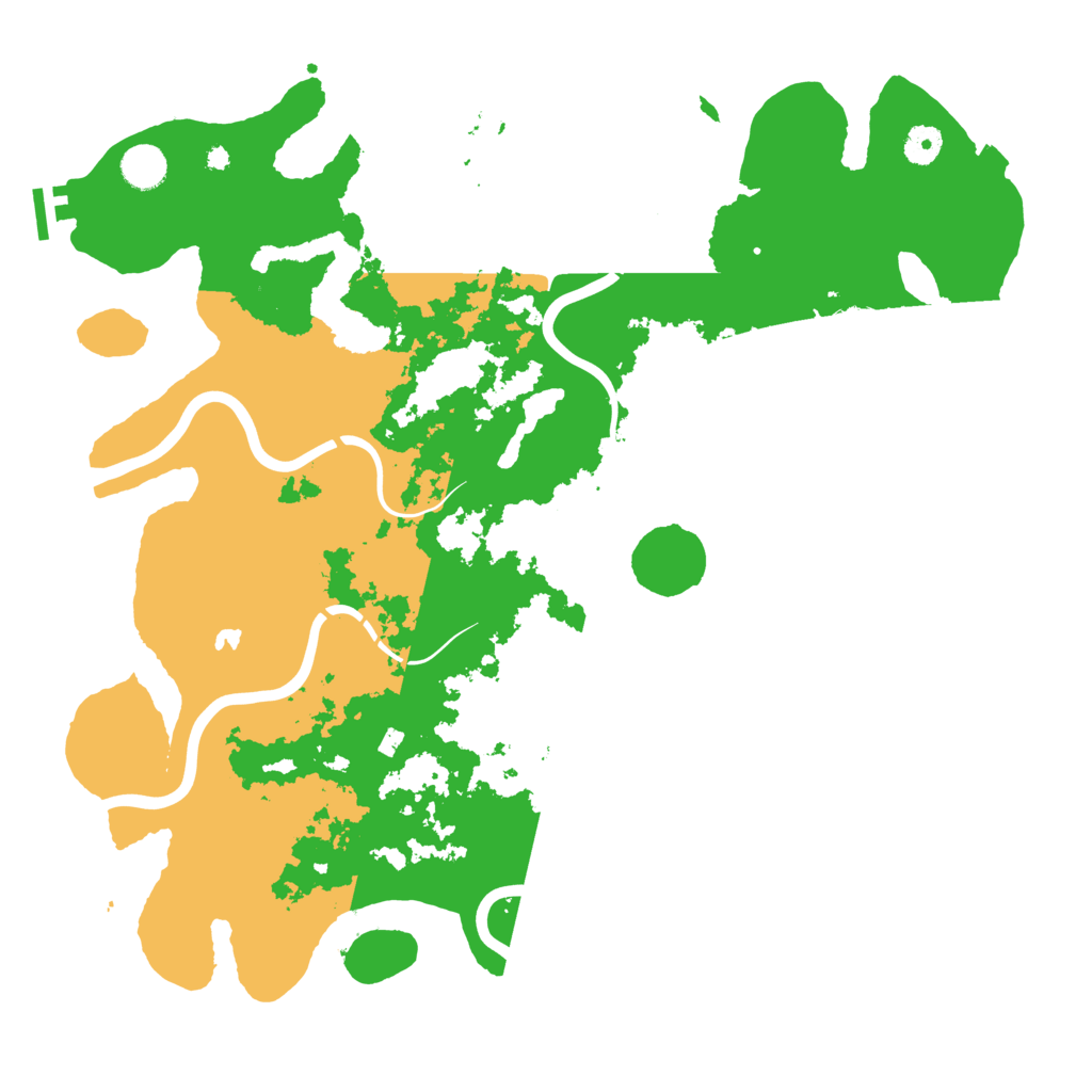 Biome Rust Map: Procedural Map, Size: 4250, Seed: 1204738452