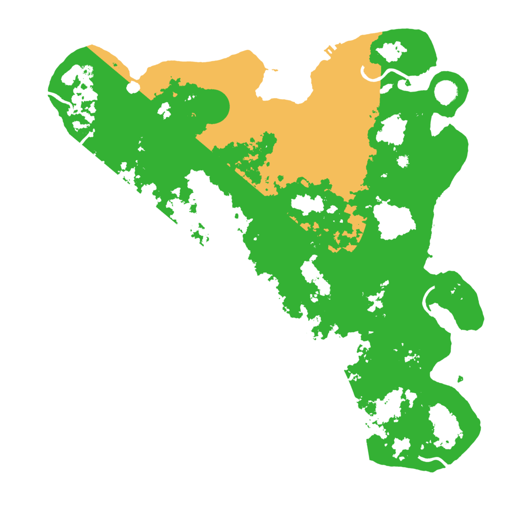 Biome Rust Map: Procedural Map, Size: 4000, Seed: 9182763