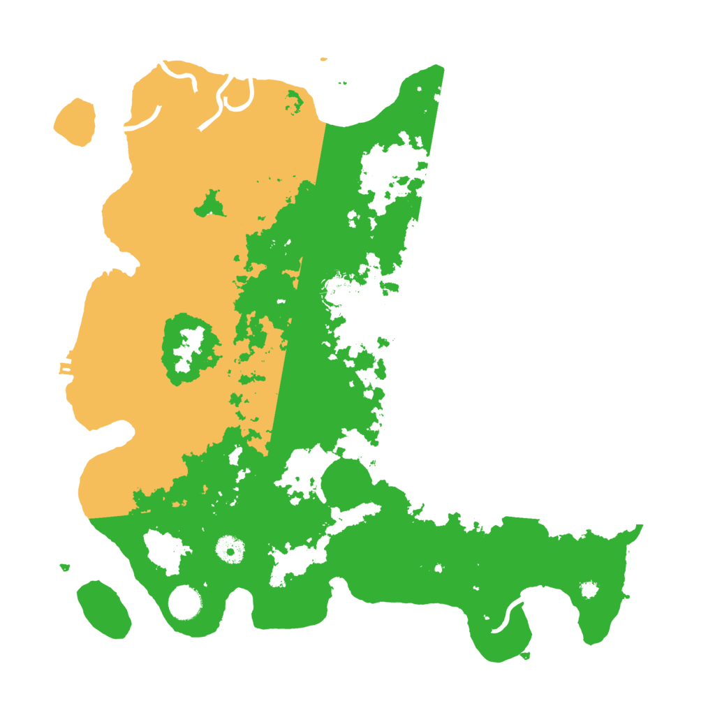 Biome Rust Map: Procedural Map, Size: 3800, Seed: 133739