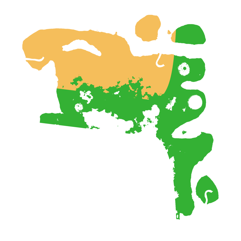 Biome Rust Map: Procedural Map, Size: 3000, Seed: 29556