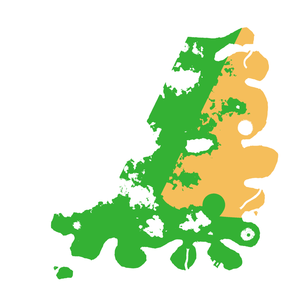 Biome Rust Map: Procedural Map, Size: 3500, Seed: 1729576308