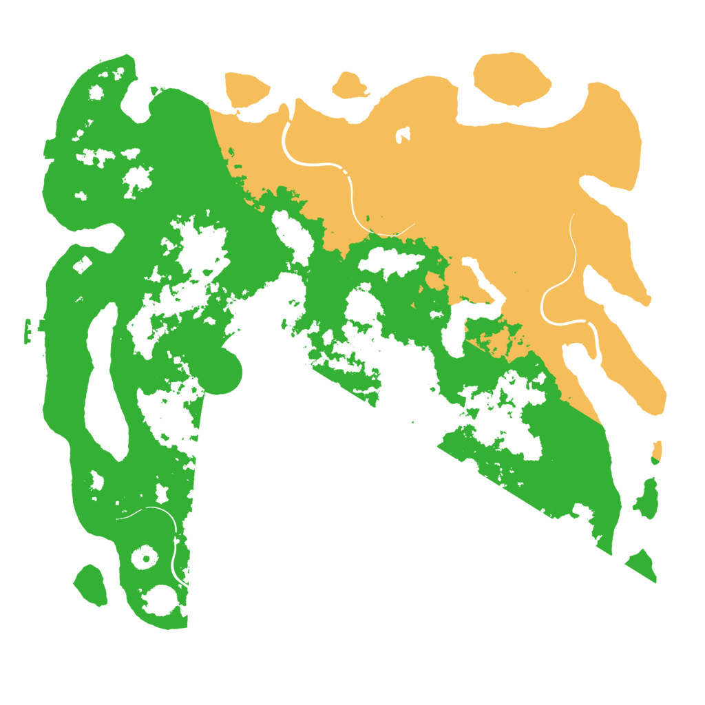 Biome Rust Map: Procedural Map, Size: 4250, Seed: 1451207601