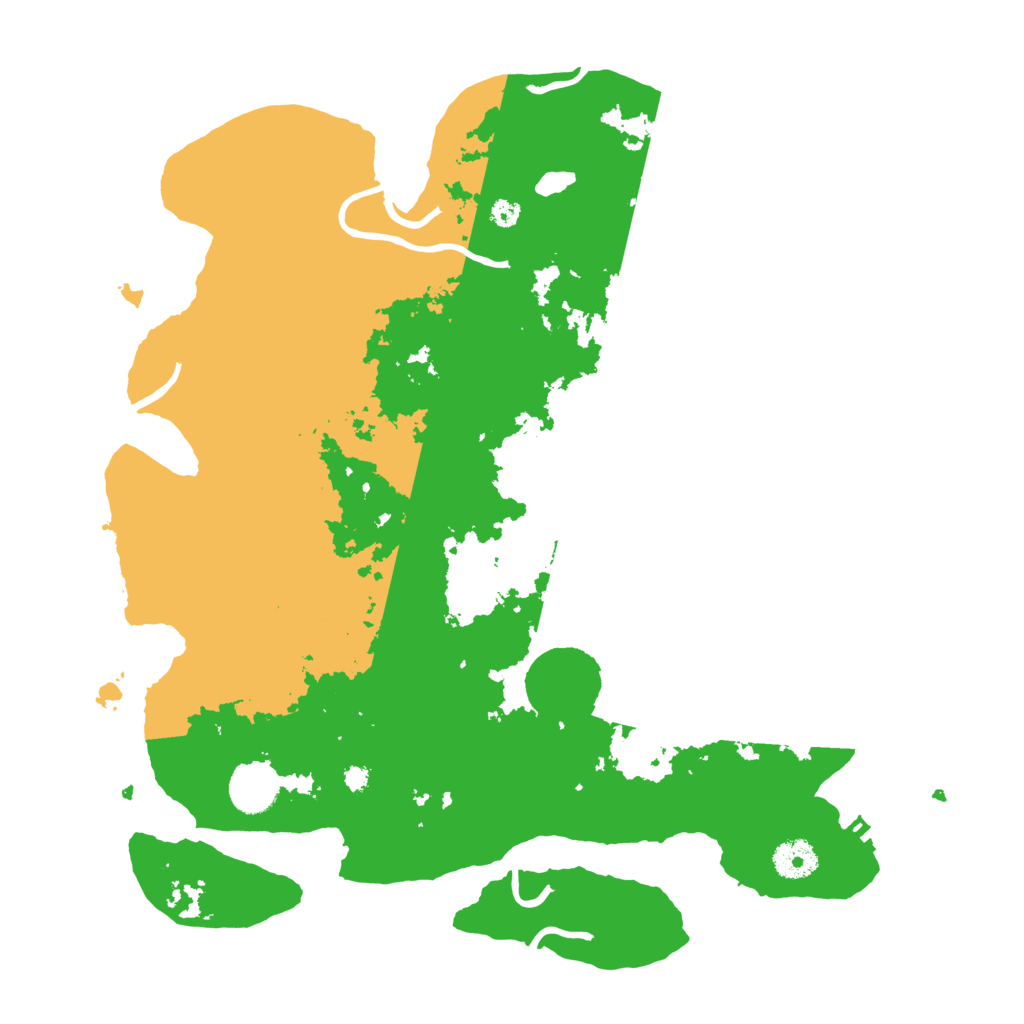 Biome Rust Map: Procedural Map, Size: 3700, Seed: 1994442939