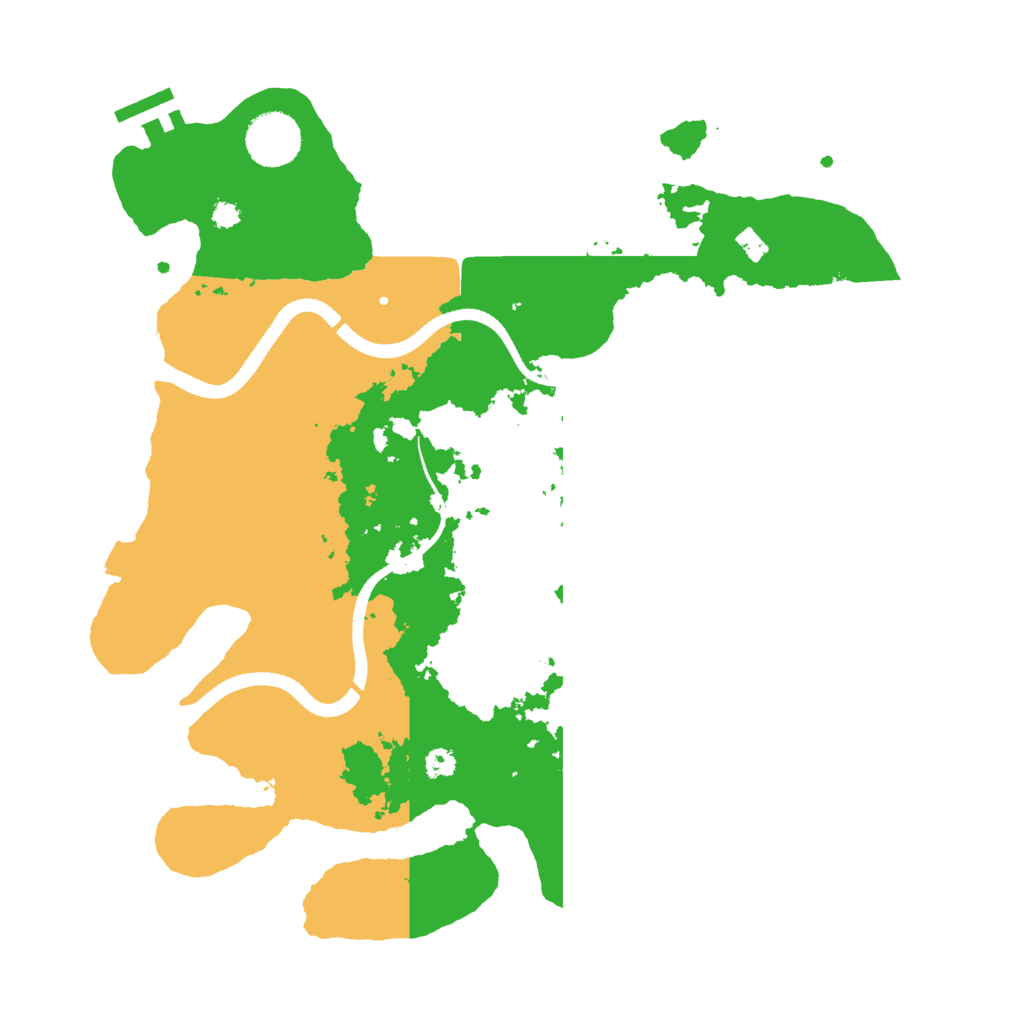 Biome Rust Map: Procedural Map, Size: 3400, Seed: 98182716