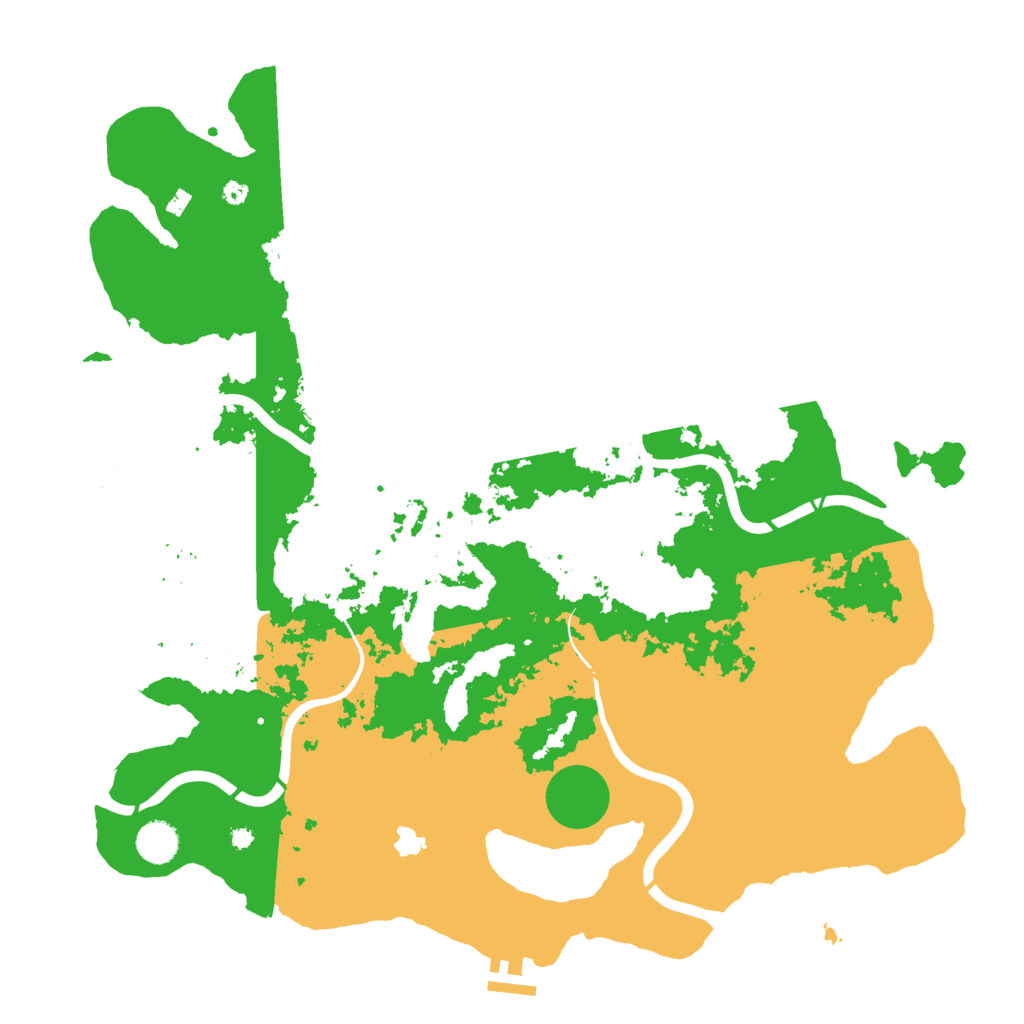 Biome Rust Map: Procedural Map, Size: 4250, Seed: 899216528