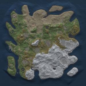 Thumbnail Rust Map: Procedural Map, Size: 3750, Seed: 516703544, 19 Monuments