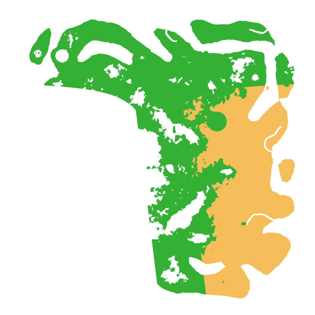Biome Rust Map: Procedural Map, Size: 4250, Seed: 52289292