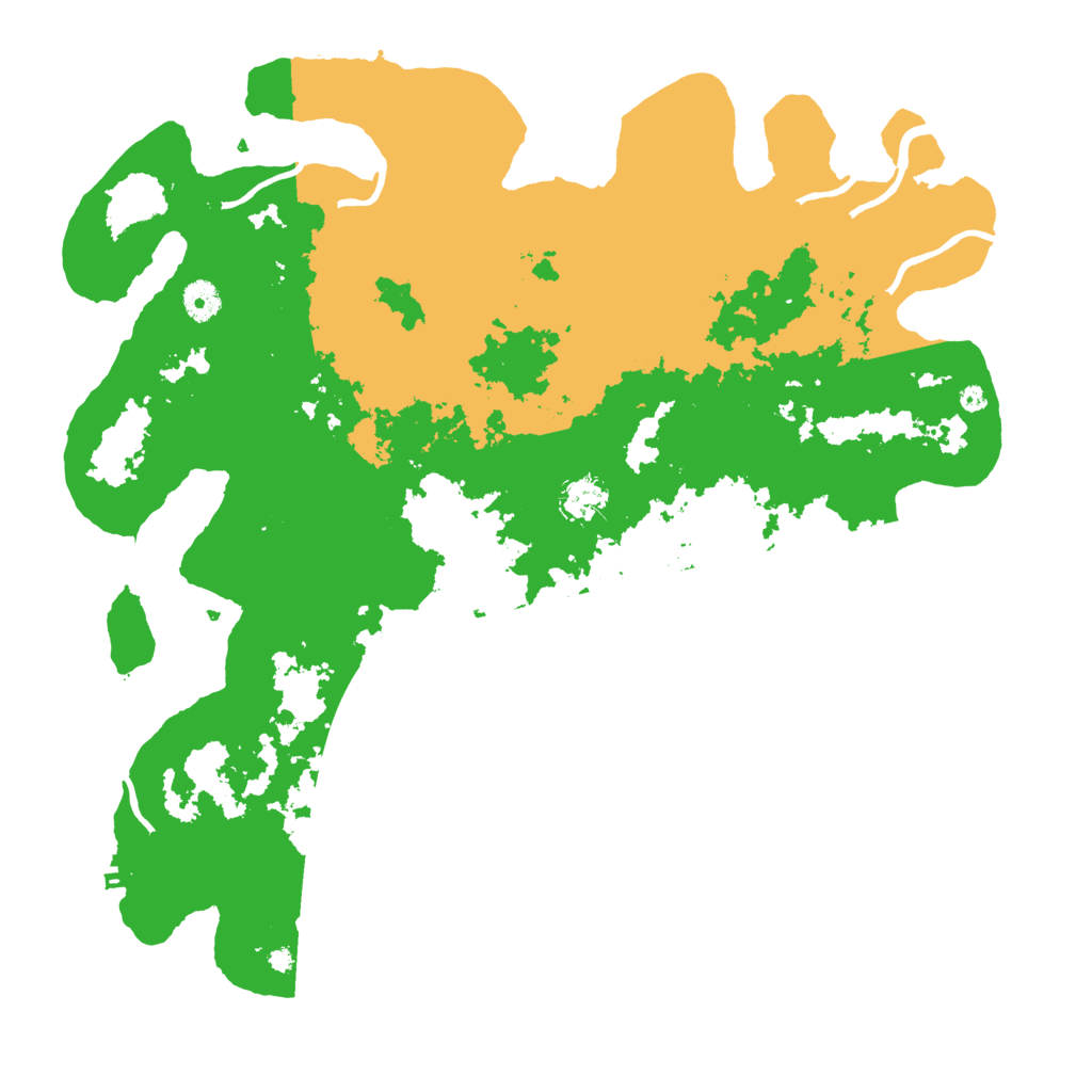 Biome Rust Map: Procedural Map, Size: 4250, Seed: 1552670865